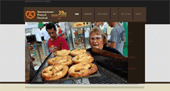 Desktop Screenshot of pretzelfestival.com